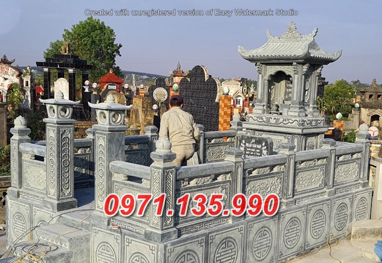 Mẫu nhà mồ để tro cốt bằng đá đẹp bán tại vũng tàu - để tro cốt